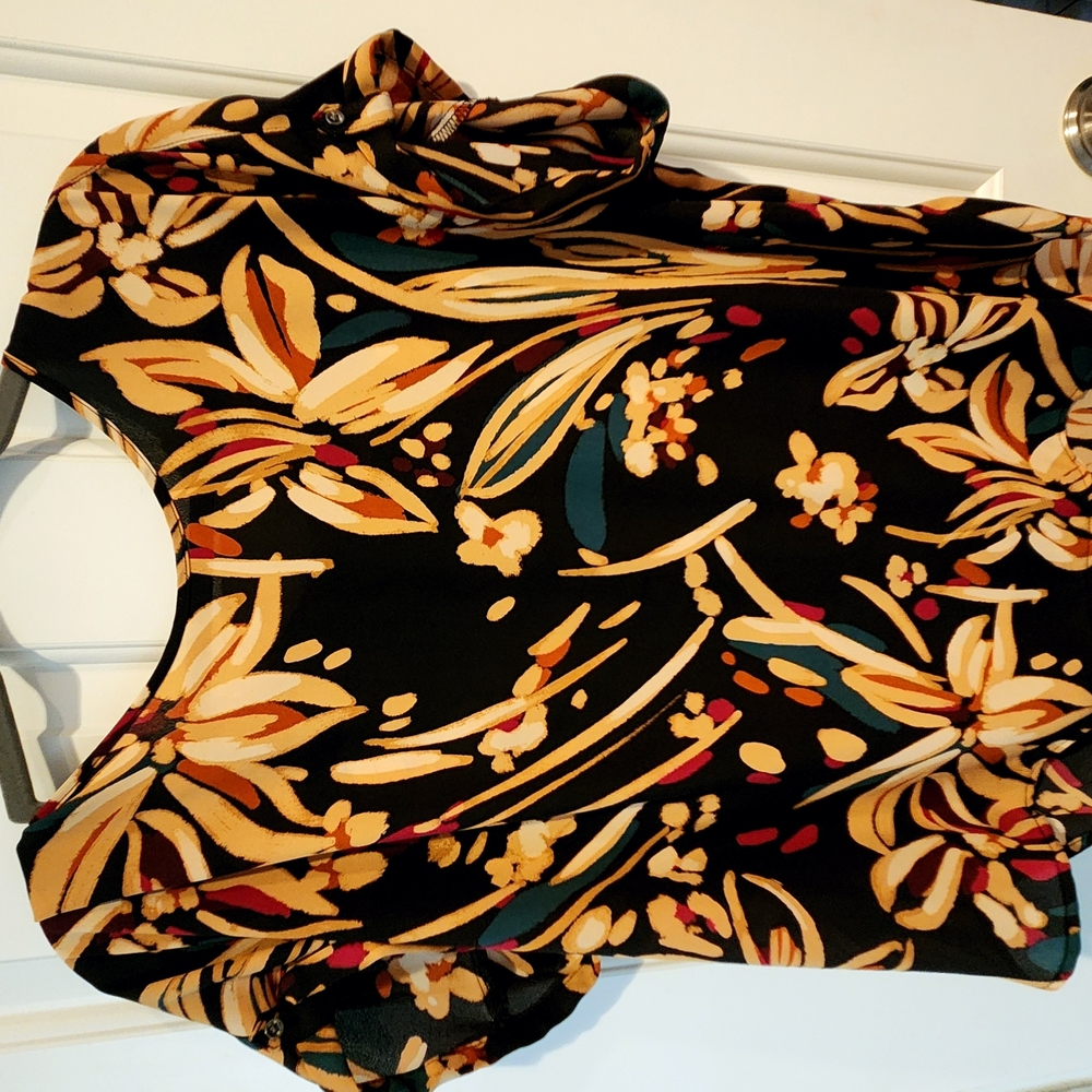 Floral Print Women's Top